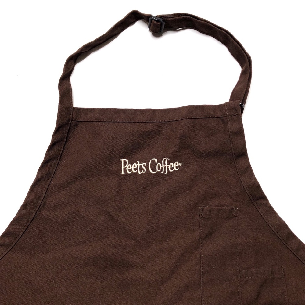 Peet’s Coffee Employee Brown Barista Apron